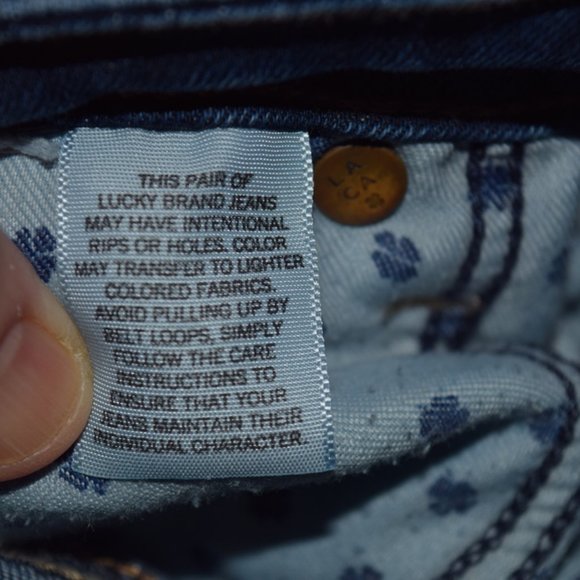 Lucky Brand Hayden Skinny Orta Premium Denim 2/26 A - Picture 6 of 7